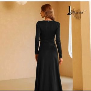 Black formal dress